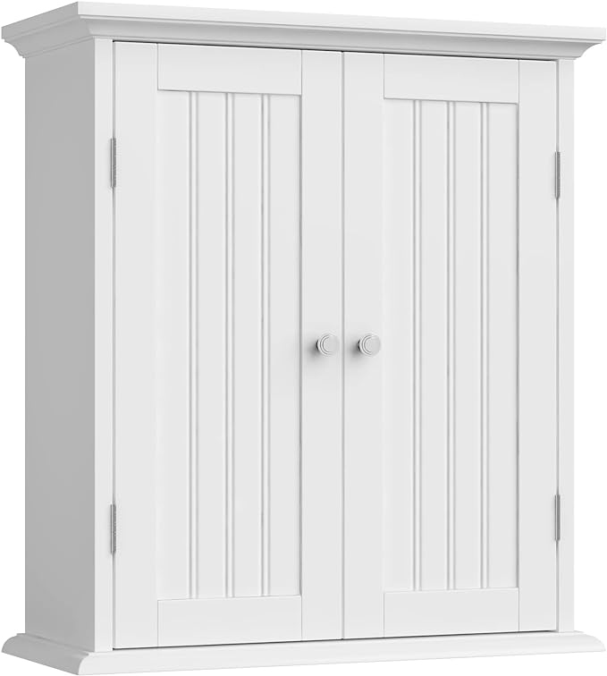 ChooChoo Bathroom Wall Cabinet, Over The Toilet Space Saver Storage Cabinet by ChooChoo