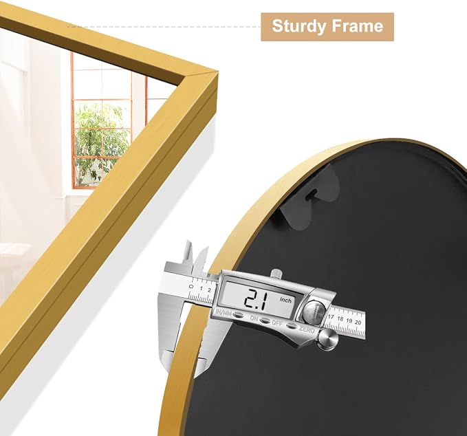Arched Wall Mirror, Living Room, Hang Vertical or Horizontal - Image 4