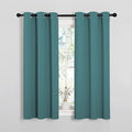 NICETOWN Window Curtain Panels, Thermal Insulated Solid Grommet Blackout by NICETOWN