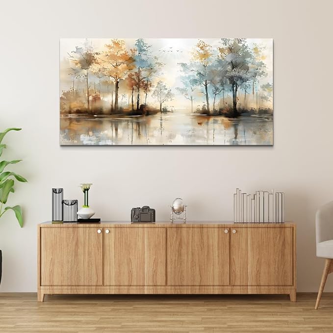 Lapremoly Large Wall Decor For Living Room Framed Wall Art for Bedroom Abstract - Image 5