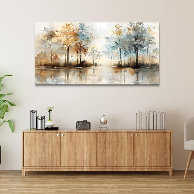 Lapremoly Boho Wall Decor For Living Room Framed Wall Art for Bedroom Abstract - Image 5