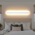 KELUOLY Modern Plug in Long Wall Sconce, 39.3" White Matte LED Wall Lights by KELUOLY