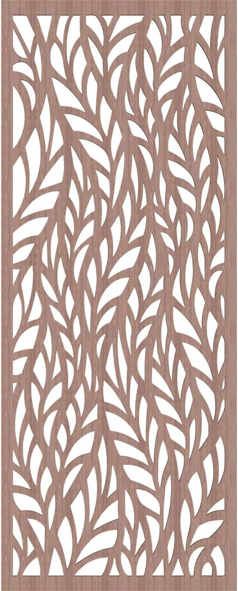 23 3/8"W x 59 3/8"H x 3/8"T Ortonville Decorative Fretwork Wood Wall Panels - Image 4