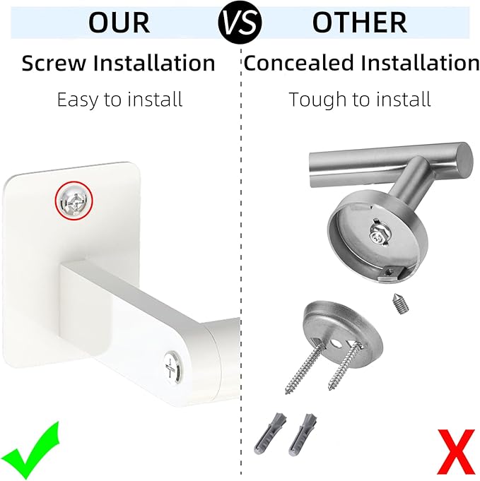 Bathroom Towel Bar, 24 Inch Towel Racks - Image 2