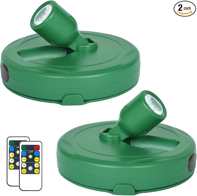 HAMVIDNE LED Spotlight, Battery Powered Picture Lights, Uplight Indoor by HAMVIDNE