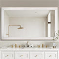 36 x 48 Rustic Wooden Framed Wall Mirror by nolsia