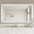 36 x 60 Rustic Wooden Framed Wall Mirror by nolsia