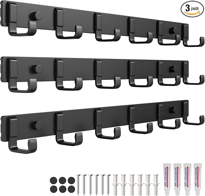 16-Inch Wall Mount Coat Rack by Geobella