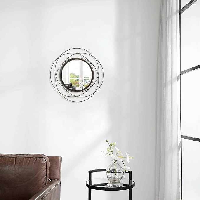 Mirrors Wall Decor Iron Frame Round Art Wall Mirrors Home Decoration Hanging - Image 4