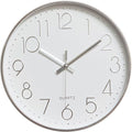 jomparis Modern 12" Battery Operated Non-Ticking Silent Sweep Movement Wall by JOMPARIS