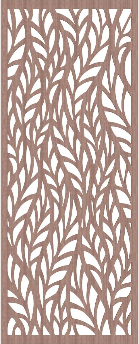 Ortonville Decorative Pierced Fretwork Wood Wall Panels, 29 3/8"W x 74 3/8"H x - Image 2