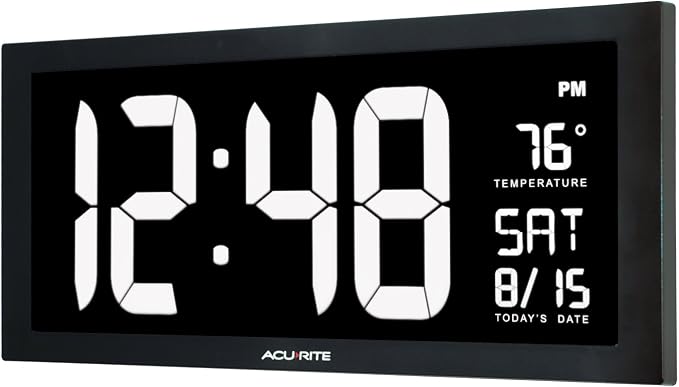 AcuRite 76102M Oversized LED Clock - Image 2