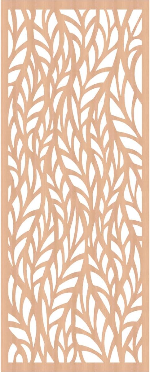 Ortonville Decorative Pierced Fretwork Wood Wall Panels, 31 3/8"W x 79 3/8"H x - Image 2