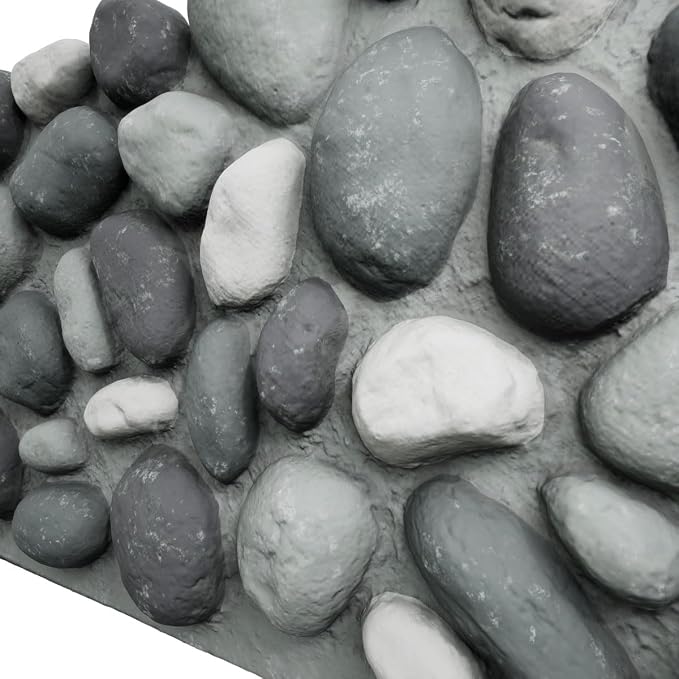 EverStone River Rock Faux Rock Panel, Azure Stone Color - Image 7