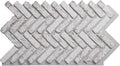 EverStone Herringbone Faux Brick Panel, 46 1/2"W x 25 1/4"H x 1"D, Rustic White by EkenaMillwork