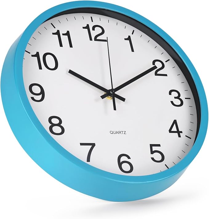 Wall Clock Non-Ticking Silent Quartz Movement Decor Clock Modern Simple Style - Image 2