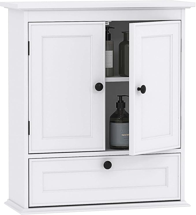 Spirich Bathroom Cabinet Wall Mounted, Small Bathroom Wall Cabinet Over Toilet by SpirichLLC