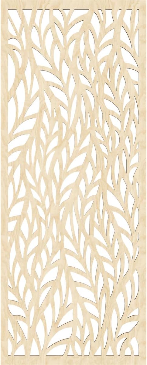 17 3/8"W x 44 3/8"H x 1/4"T Ortonville Decorative Fretwork Wood Wall Panels - Image 4
