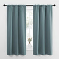 NICETOWN Greyish Blue Blackout Curtains Panels by NICETOWN