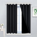 Yakamok 45 Inch Length 100% Blackout Curtains by Yakamok