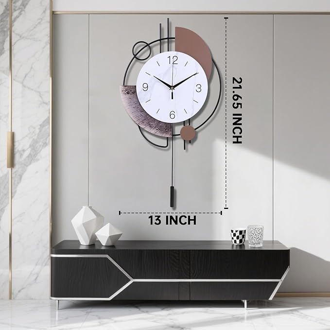 Dankeit Wall Clock, Silent Non-Ticking Quality Quartz Battery Operated - Image 5