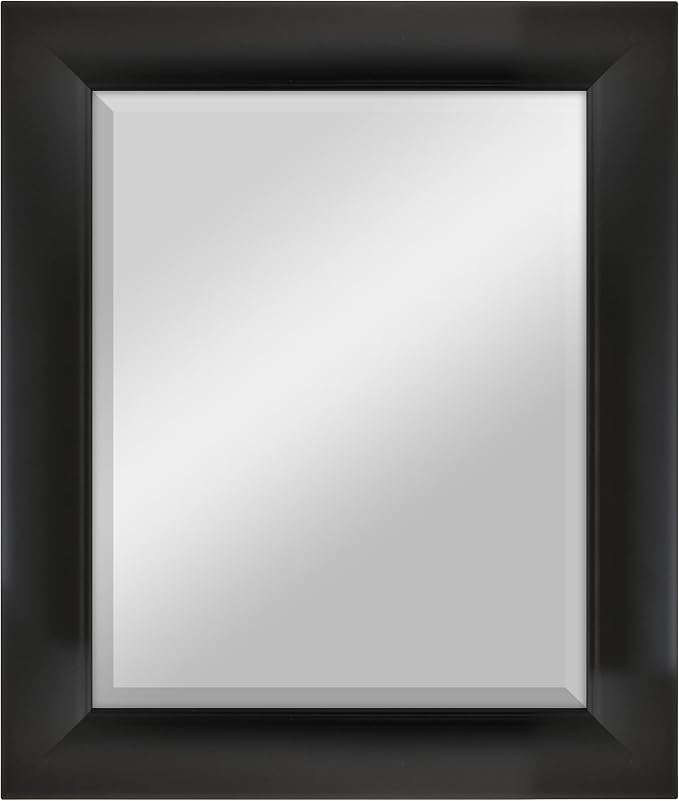 MCS Simplicity 21.5x25.5 Large Wall Mirror, Vertical & Horizontal Wall Hanging by MCSIndustriesInc