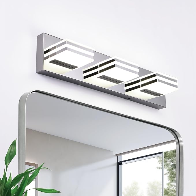 LED Vanity Lights 20in Bathroom Lights Fixtures over Mirror 3 Light LED - Image 2