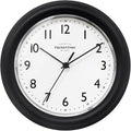 PresenTime & Co. 8.5" Modern Farmhouse Essential Wall Clock, Silent non Ticking by Presentime