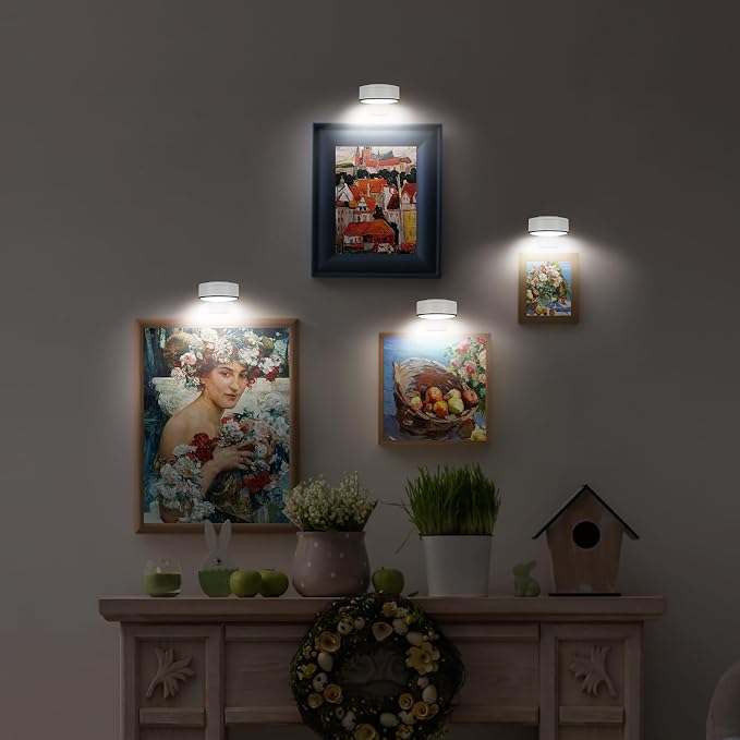 Arixinks 3Pcs Battery Picture Lights, Remote Painting Light - Image 7