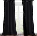 NICETOWN High-End Thermal Curtains, Full Blackout Curtains 90 Inches Long by NICETOWN