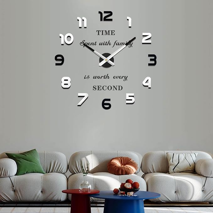 VANGOLD Design Sticker Wall Clock - Image 8