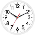 AKCISOT Wall Clock, Modern Small Wall Clocks Battery Operated 8 Inch, Silent by Akcisot