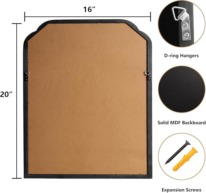 WallBeyond Wood Bathroom Mirrors - Image 5