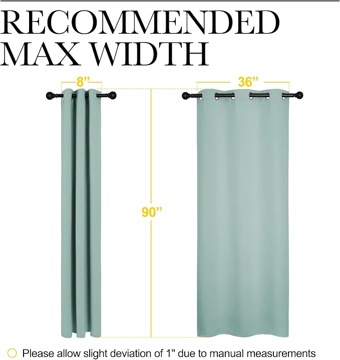 NICETOWN Patio Glass Door Panels - Image 7
