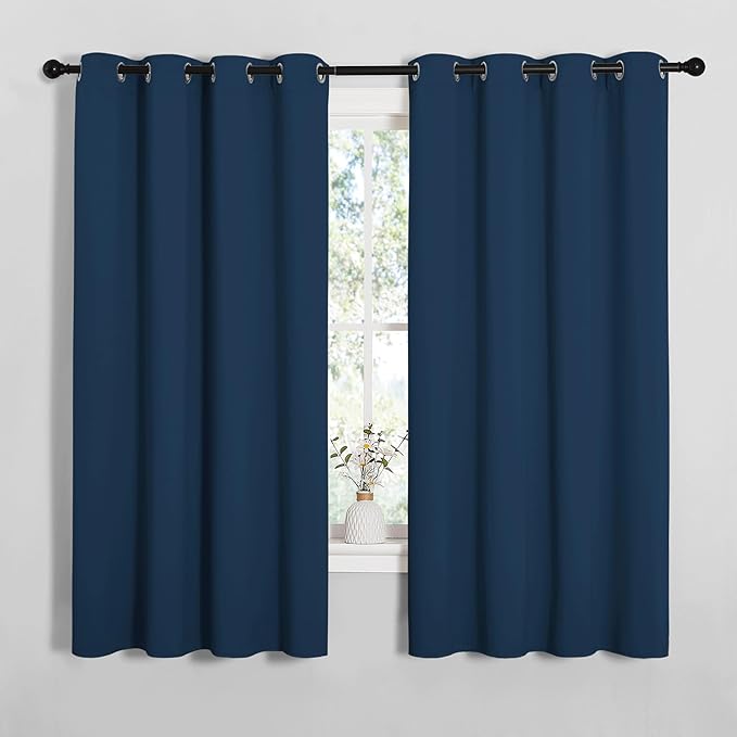 NICETOWN Bedroom Curtain Panels Blackout Draperies, Thermal Insulated Solid by NICETOWN