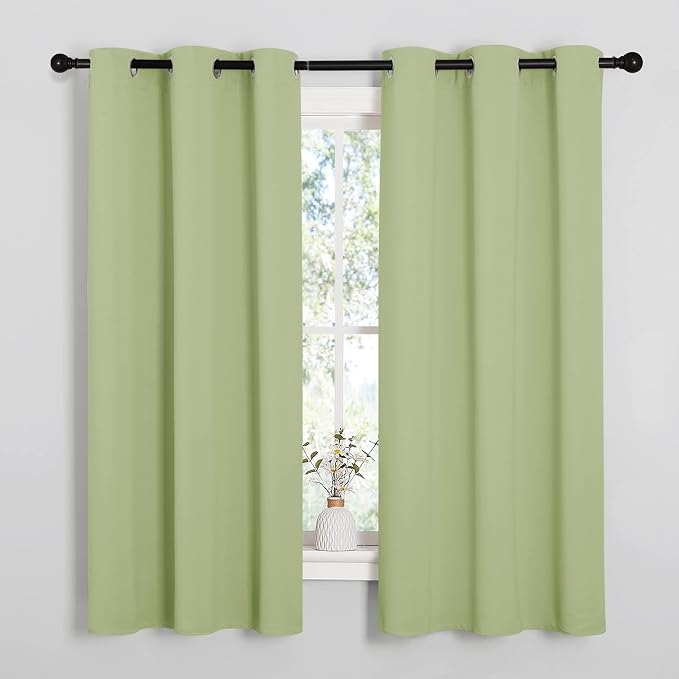 NICETOWN Curtains for Bedroom, Grommet Top Blackout Drapes for Son's Room by NICETOWN