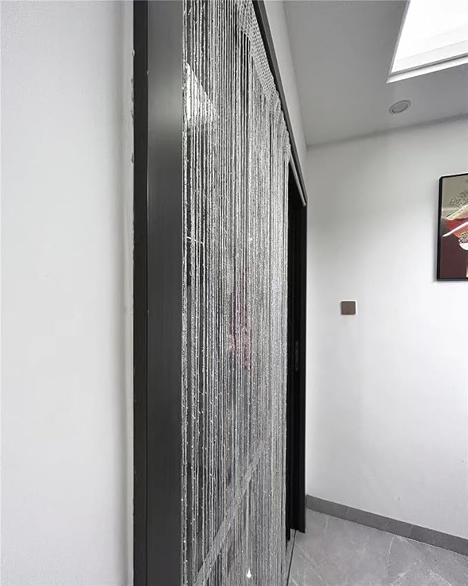 ave split Decorative Door String Curtain Wall Panel Fringe Window Panel Drapes - Image 4
