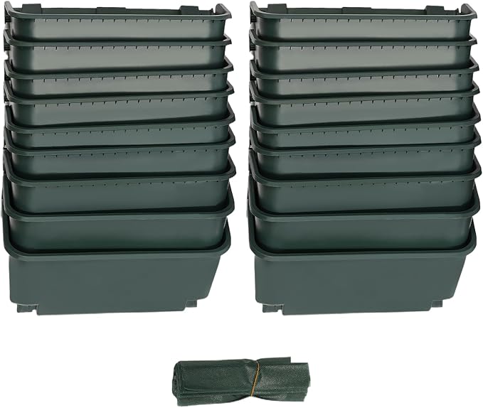 Vertical Garden Planter, 13 inch Wall Mounted Planter - Image 9