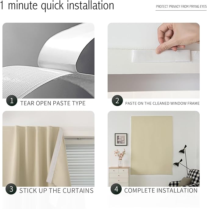 Instant Blackout Window Curtain - Image 4