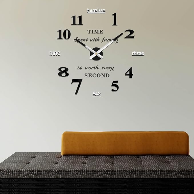VANGOLD Design Framless Wall Clock - Image 9