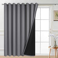 Yakamok 100% Blackout Thermal Insulated Grommet Curtains, Noise Reducing by Yakamok