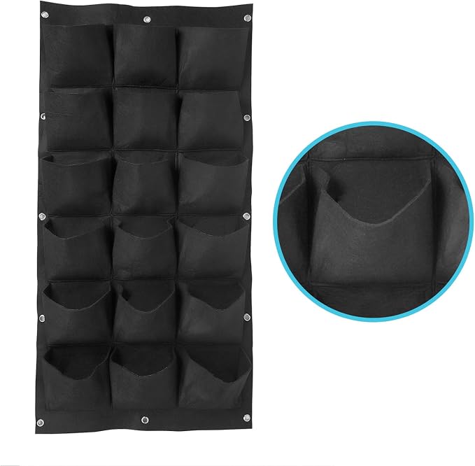 ZOENHOU 2 Pack Total 36 Roomy Pockets Vertical Garden Planter, Wall-Hanging - Image 4