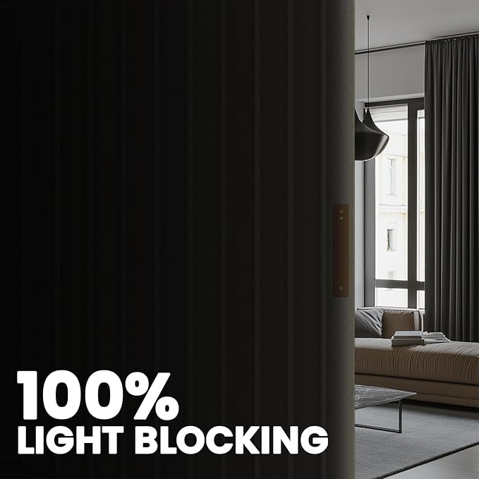 100% Blackout Room Divider Curtains Screen Partitions - Image 4