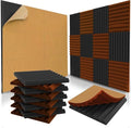48 Pack Self-Adhesive Acoustic Panels 1 X 12 X 12 Inches by audiosoul