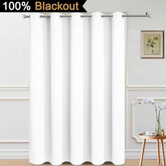 Yakamok 100% Blackout Lined Panels, Thermal Insulated Blackout Curtains - Image 2
