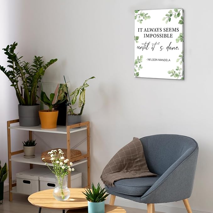 Inspirational Wall Art Motivational Painting Wall Decor - Image 5