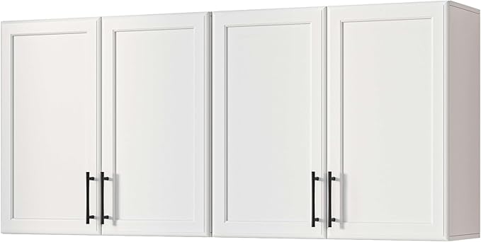 Furnaza Wall Cabinets for Laundry Room, Shaker Wall Mounted Kitchen Cabinets by Furnaza
