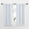 NICETOWN Greyish White Window Curtain Panels by NICETOWN