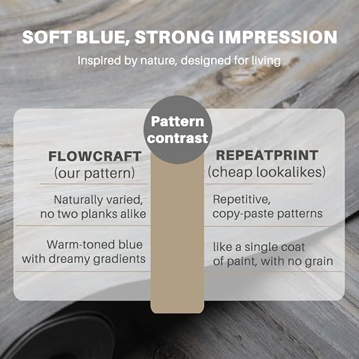 Wood Grain Peel and Stick Floor Tiles – 11.8” Width, Full Roll Length of 394" – - Image 6