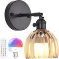 Shenmoyl Vintage Battery Operated Wall Sconce by Shenmoyl